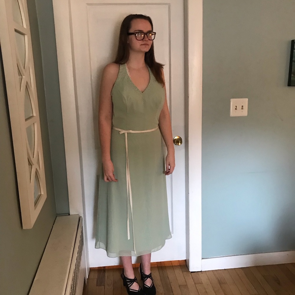 NWT Bridesmaid Dress Sage size12